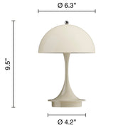 Louis Poulsen Přenosná lampa Panthella 160, Opal beige - DESIGNSPOT