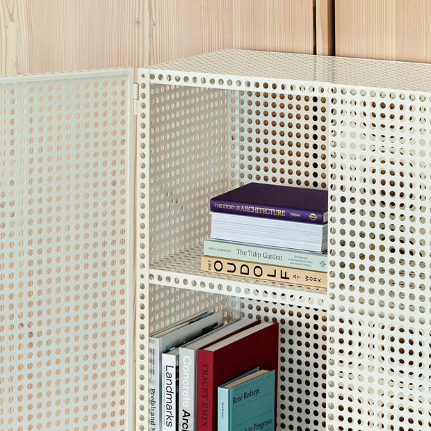 HAY Nástěnná skříňka Perforated, Soft Jade - DESIGNSPOT