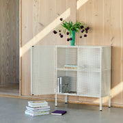 HAY Nástěnná skříňka Perforated, Soft Jade - DESIGNSPOT