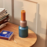 Hay Svíčka Pillar Large, Lime Yellow - DESIGNSPOT