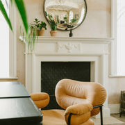 Fogia Jídelní židle Bollo, Vintage Cognac - DESIGNSPOT