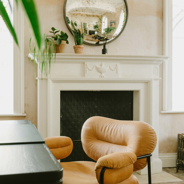 Fogia Jídelní židle Bollo, Vintage Cognac - DESIGNSPOT