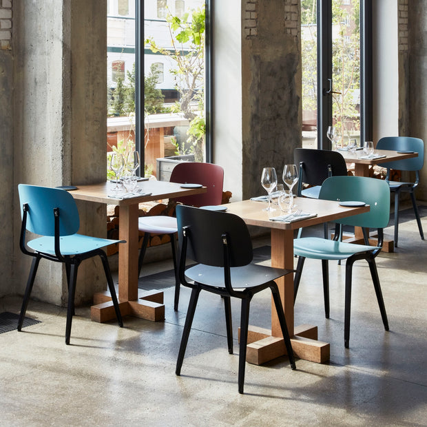 HAY Jídelní židle Revolt, Azure Blue - DESIGNSPOT