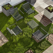 Hay Zahradní křeslo Palissade Lounge Low, Anthracite - DESIGNSPOT