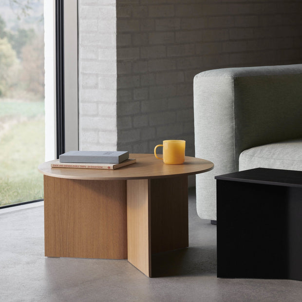 HAY Stolek Slit Table Wood, XL Walnut [rozbaleno] - DESIGNSPOT