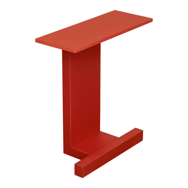 Fogia Odkládací stolek Supersolid, Wide, Red - DESIGNSPOT