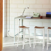 Hay Barová stolička Taburete 8 Bar Stool, Low, Signal Red - DESIGNSPOT