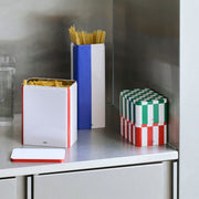 HAY Plechová dóza Tin, Small, Green / Off-White - DESIGNSPOT