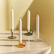 HAY Svícen Tiny, Straight, Yellow - DESIGNSPOT