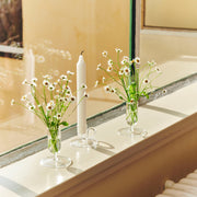 HAY Svícen Tiny, Curved, Yellow - DESIGNSPOT