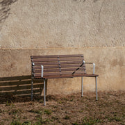 HAY Zahradní lavice Traverse Dining W. Arm, Oiled / Ash - DESIGNSPOT