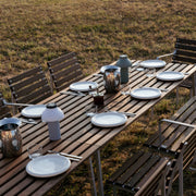 HAY Zahradní lavice Traverse Dining W. Arm, Oiled / Ash - DESIGNSPOT