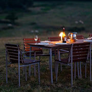 HAY Zahradní lavice Traverse Dining W. Arm, Oiled / Ash - DESIGNSPOT