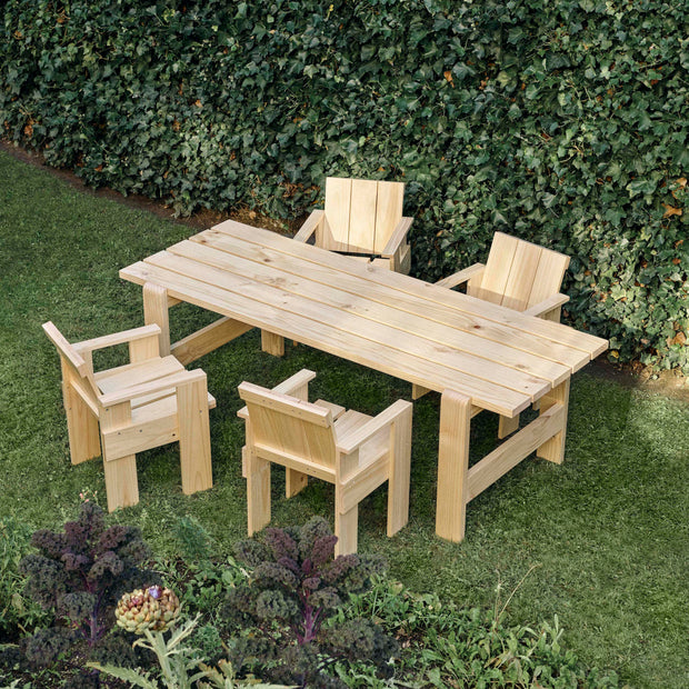 Hay Zahradní stůl Weekday Table, Pinewood - DESIGNSPOT