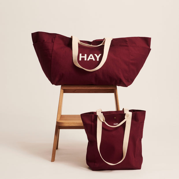HAY Látková taška Everyday, Purple - DESIGNSPOT