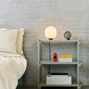 HAY Stolní lampa Buoy Glass, Small, White - DESIGNSPOT