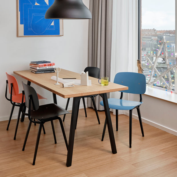 HAY Jídelní židle Revolt, Azure Blue - DESIGNSPOT