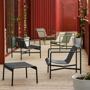 Hay Zahradní křeslo Palissade Lounge Low, Olive - DESIGNSPOT