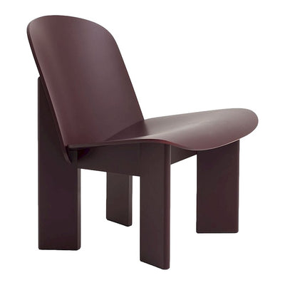 HAY Křeslo Chisel, Dark Bordeaux - DESIGNSPOT