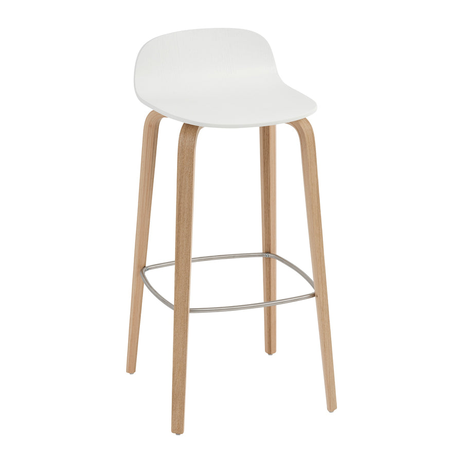 Barová stolička Visu, White/Oak
