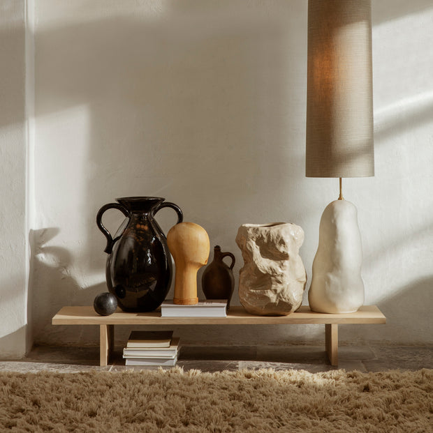 ferm LIVING Koberec Meadow High Pile, Light Sand - DESIGNSPOT