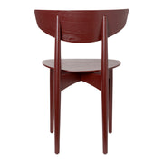 ferm LIVING Jídelní židle Herman Wood, Red Brown - DESIGNSPOT
