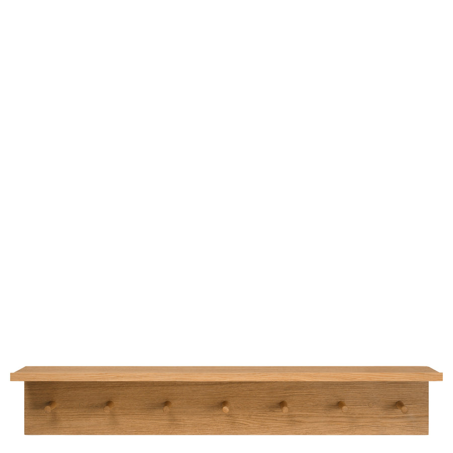 Věšák s poličkou Place Rack Large, Oak