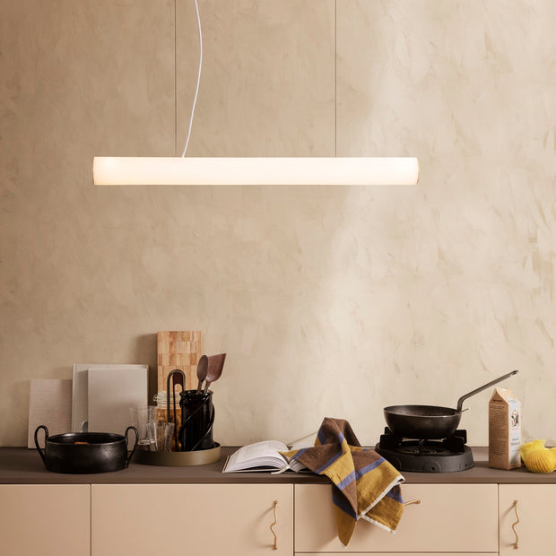 ferm LIVING Závěsná lampa Vuelta 60, Brass - DESIGNSPOT