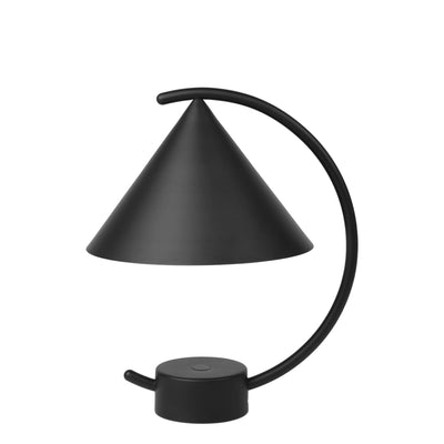 Ferm Living Přenosná lampa Meridian, Black - DESIGNSPOT