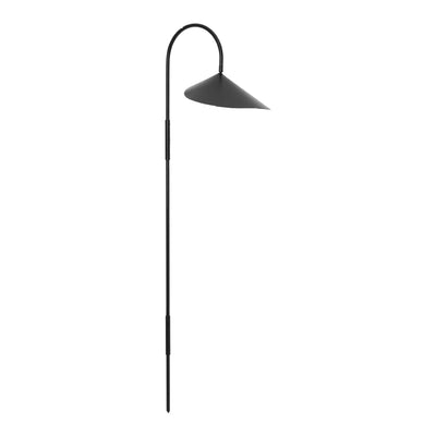 ferm LIVING Nástěnná lampa Arum Swivel Tall, Black - DESIGNSPOT