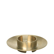 Ferm Living Svícen Block, Brass - DESIGNSPOT