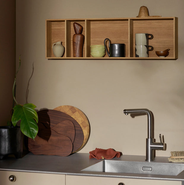 Ferm Living Mlýnek na sůl a pepř Cairn, Dark Brown - DESIGNSPOT