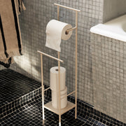 ferm LIVING Stojan na toaletní papír Dora, Black - DESIGNSPOT