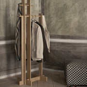 ferm LIVING Stojací věšák Bridge Rack, Oiled Oak - DESIGNSPOT