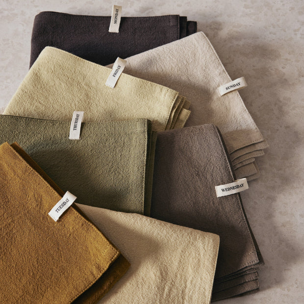 Ferm Living Sada utěrek Day Tea Towel, 7ks, Multi - DESIGNSPOT