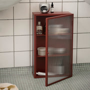 Ferm Living Nástěnná skříňka Haze Tall, Oxide Red - DESIGNSPOT