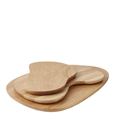 Ferm Living Sada prkének Cairn, sada 3 ks, Oak - DESIGNSPOT