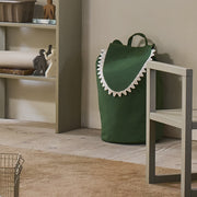 ferm LIVING Úložný vak Crocodile, Artichoke Green - DESIGNSPOT