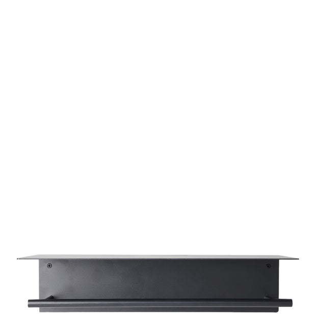 Ferm Living Nástěnný držák na ručník Dora, Black - DESIGNSPOT