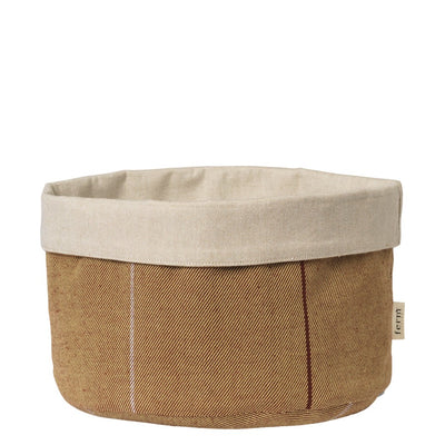 Ferm Living Koš na pečivo Ito, Round, Natural/Straw - DESIGNSPOT