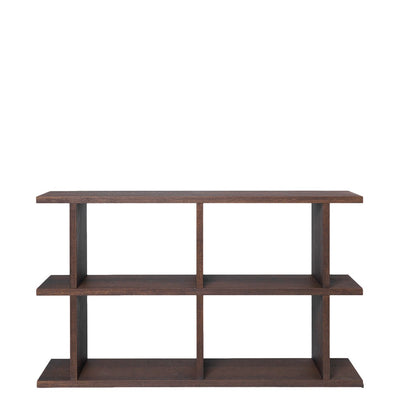 Ferm Living Knihovna Kona 2x2, Dark Oak - DESIGNSPOT