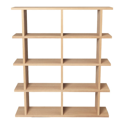 Ferm Living Knihovna Kona 2x4, Natural Oak - DESIGNSPOT