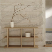 Ferm Living Knihovna Kona 1x4, Dark Oak - DESIGNSPOT