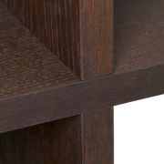 Ferm Living Knihovna Kona 1x4, Dark Oak - DESIGNSPOT