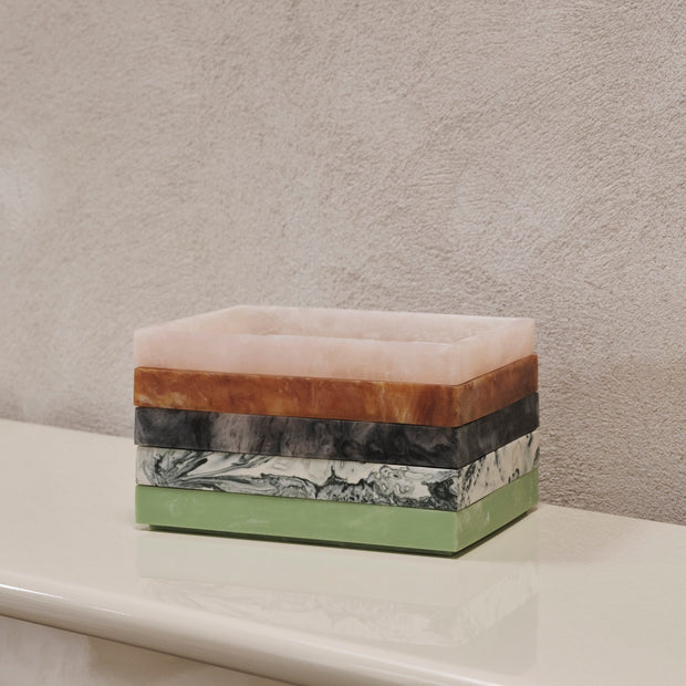 Ferm Living Úložný box Mist Box, S, Charcoal - DESIGNSPOT
