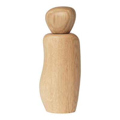 Ferm Living Mlýnek na sůl a pepř Pebble, Oak - DESIGNSPOT