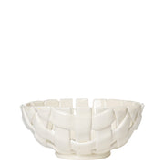 Ferm Living Mísa Plait Bowl Ø24, Off-White - DESIGNSPOT
