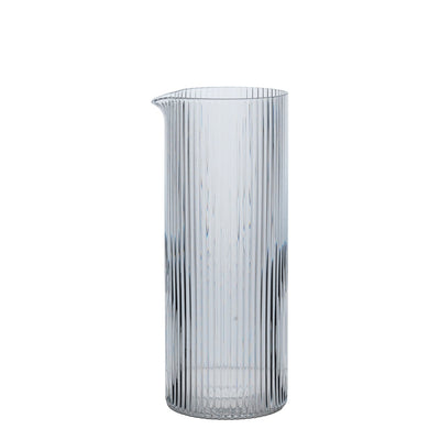 Ferm Living Džbánek na mléko Ripple Jug, Clear - DESIGNSPOT