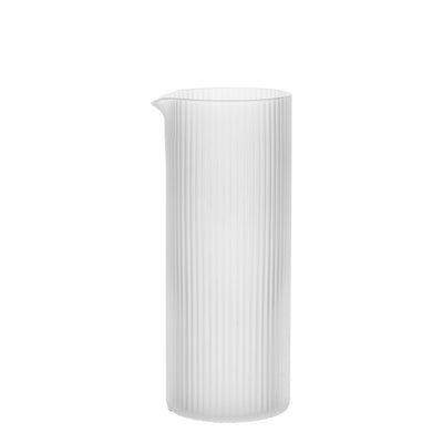 Ferm Living Džbánek na mléko Ripple Jug, Frosted - DESIGNSPOT