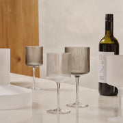 Ferm Living Džbánek na mléko Ripple Jug, Smoked Grey - DESIGNSPOT
